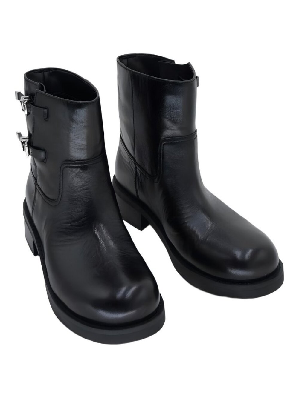 MICHAEL Michael Kors Darrington Flat Ankle Boots Black Size 7.5M